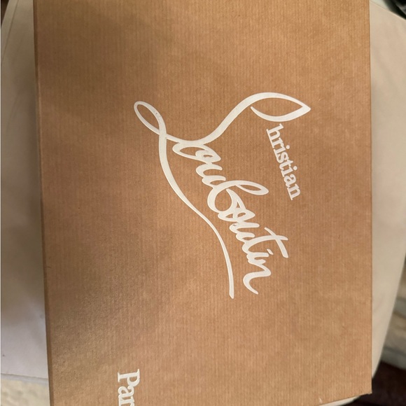 Christian Louboutin Metallic Gold Heels - Picture 4 of 4